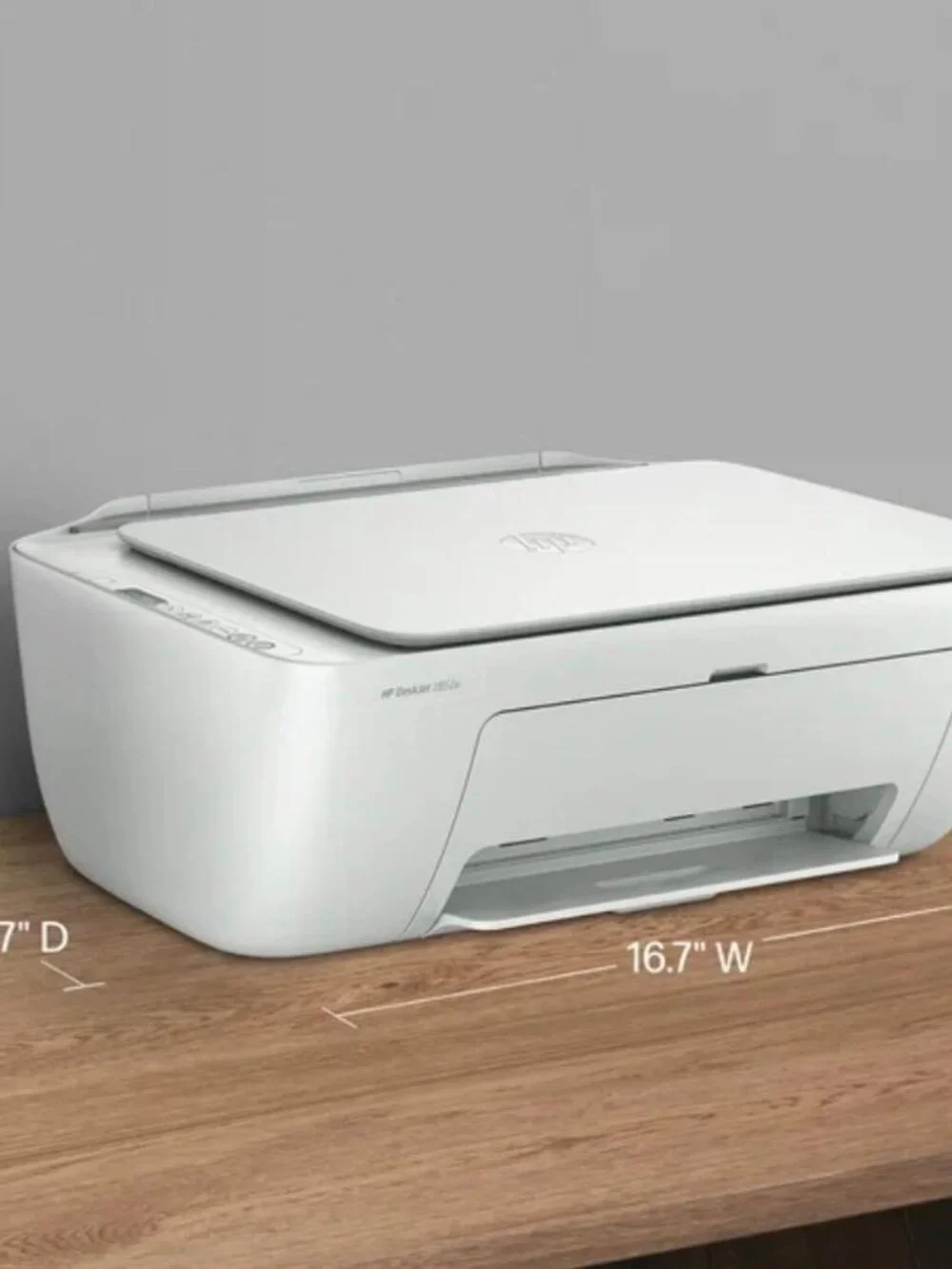 * HP DeskJet 2855e All-in-One Inkjet Printer, Color Mobile Print, Copy, Scan